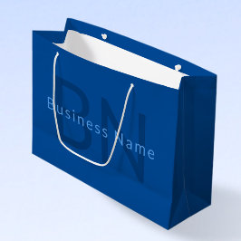 オリジナルネームプレートテンプレート モノグラム名等 ラージペーパーバッグ