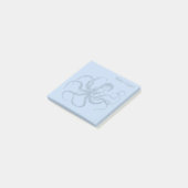 オリジナルネーム入りタコ型付箋紙 ポストイット (アングル)