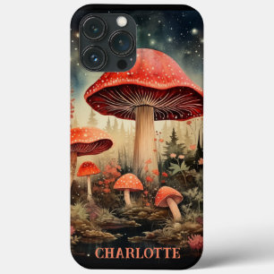 オリジナルネーム エンチャンティング マジック フェアリー マッシュルーム iPhone 13 PRO MAXケース