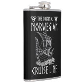 オリジナルノルウェークルーズライン – ノスタルジックな航海 フラスク (右)