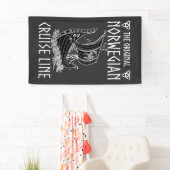 オリジナルノルウェークルーズライン – ノスタルジックな航海 横断幕 (インサイチュ)