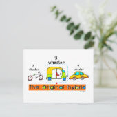 オリジナルハイブリッド ポストカード (スタンド正面)