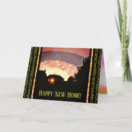 オリジナルハッピーニューホームアナウンスメント 案内状