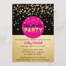 オリジナルハニムーンパーティー招待状テンプレート