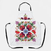 オリジナルハンガリーキ賛美ッチン引用文 エプロン (正面)
