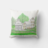 オリジナルハンドドロッドファーム及び納車枕 クッション (正面)