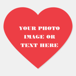 オリジナルハートステッカー - クリスマス＆ウェディングデザイン ハートシール