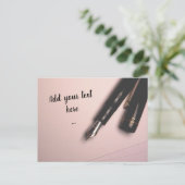 オリジナルパーソナライズされたはがき ポストカード (スタンド正面)