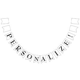 オリジナルパーティーバンテイングフラグバナー 簡単作成 バンティングフラッグ