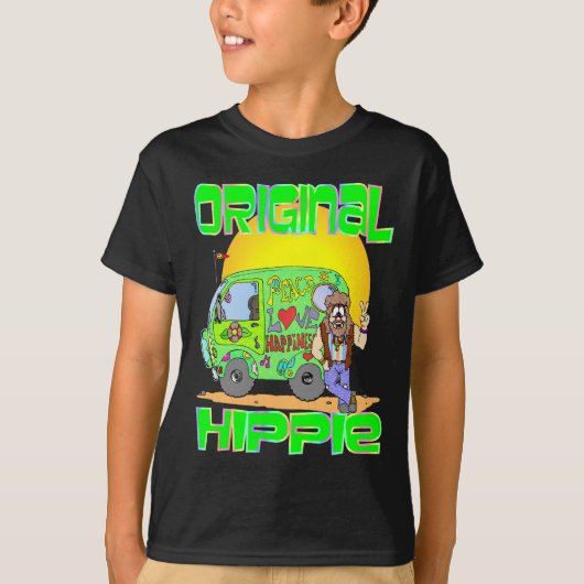 オリジナルヒッピー Tシャツ (正面)