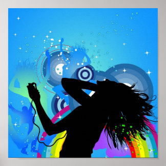 オリジナルヒップホップレトロポスター ポスター