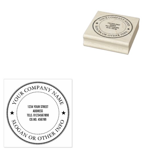 オリジナルビジネスプロフェッショナルゴムスタンプ ラバースタンプ (押印)