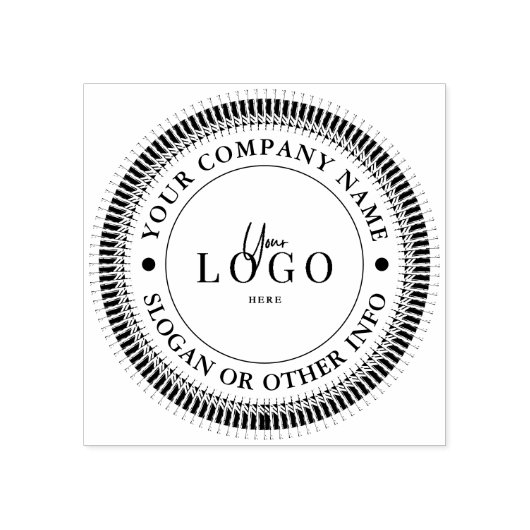 オリジナルビジネスロゴゴムスタンプを作成する ラバースタンプ (インプリント)