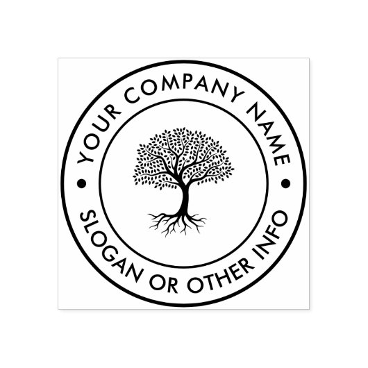 オリジナルビジネスロゴゴムスタンプを作成 ラバースタンプ (インプリント)