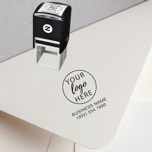 オリジナルビジネスロゴセルフインキングゴムスタンプ セルフインキングスタンプ