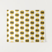 オリジナルビジネスロゴパターンを作成 タペストリー (正面(横))