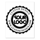 オリジナルビジネスロゴ大型ゴムスタンプ ラバースタンプ (インプリント)