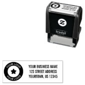 オリジナルビジネスロゴ返送先住所 セルフインキングスタンプ (インサイチュ)