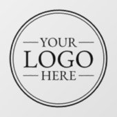 オリジナルビジネスロゴ ウィンドウクリング ウィンドウサイン (シート)