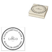 オリジナルビジネスロゴ カスタム ラバースタンプ (押印)