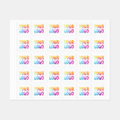 オリジナルビジネスロゴ プロモーションブランド ラベル (シート)