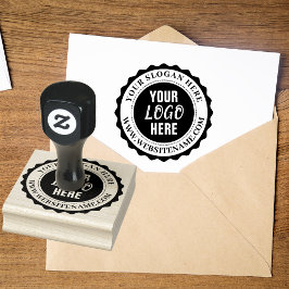 オリジナルビジネスロゴ ラバースタンプ