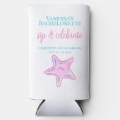 オリジナルビーチパーティー ワインクーラー カスタム スリム缶クーラー (正面)