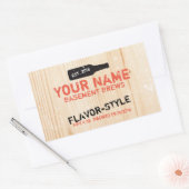 オリジナルビールボトルラベル 長方形シール (封筒)