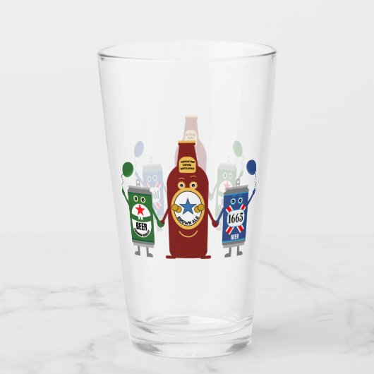 オリジナルビール愛好家の贈り物 タンブラーグラス (正面)