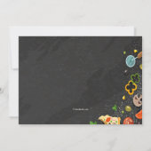 オリジナルピザパーティーの招待状を作ろう 招待状 (裏面)