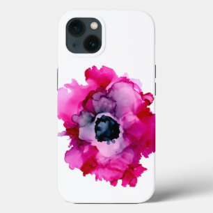 オリジナルピンク牡丹iphoneケース iPhone 13ケース