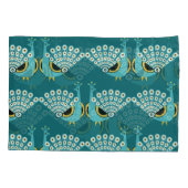 オリジナルピーコックアートホームデコール 枕カバー (裏面-左)