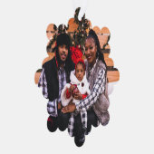 オリジナルファミリーフォトクリスマス オーナメントカード (右)