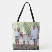 オリジナルファミリーフォト両面トート トートバッグ (正面)