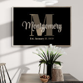 オリジナルファミリー名入り記念ギフト ポスター