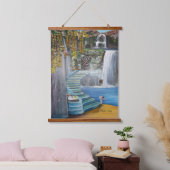 オリジナルファンタジー住宅油 吊り下げ型タペストリー (寝室)