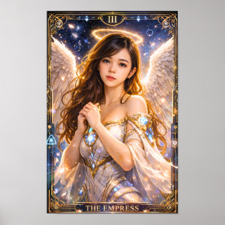 オリジナルファンタジー肖像画アート - アナコレクション ポスター