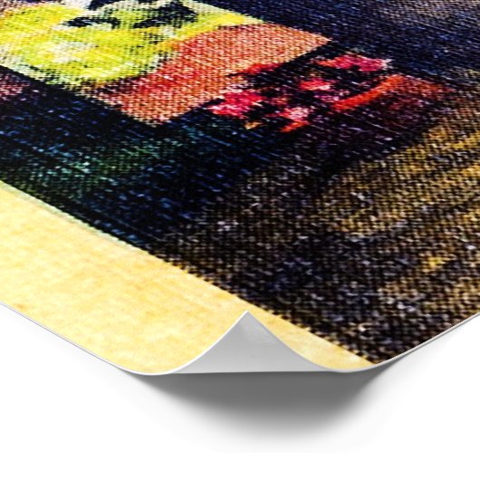 オリジナルファーマーズマーケット,ハリウッド,カリフォルニア ポスター (角)