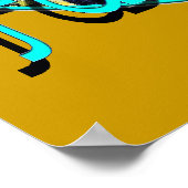 オリジナルファーマーズマーケット，ハリウッド，カリフォルニア ポスター (角)