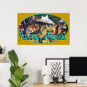 オリジナルファーマーズマーケット，ハリウッド，カリフォルニア ポスター (ホームオフィス)