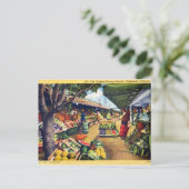 オリジナルファーマーズマーケット，ハリウッド，カリフォルニア ポストカード (スタンド正面)