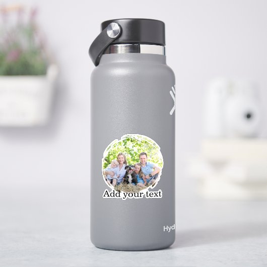 オリジナルフォトステッカーを作成 シール (HydroFlask)