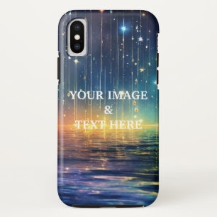 オリジナルフォト ブラック フォトプリント オーダーメイド iPhone X ケース