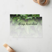 オリジナルフォト 常に覚えられている グリーティングカード ノートカード (正面/裏面インサイチュ)