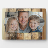 オリジナルフォト  父の日  記念日  ベスト ダッド フォトプラーク (正面)