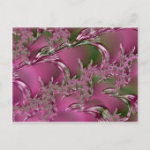 ~オリジナルフラクタルデザイン~ラズベリーアイス~ ポストカード (正面)