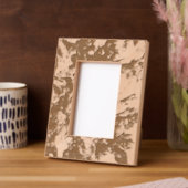 オリジナルフレーム。 レーザー彫刻フレーム (左)