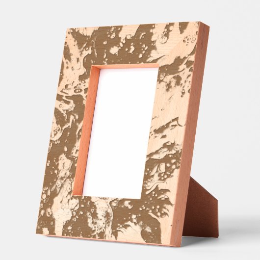 オリジナルフレーム。 レーザー彫刻フレーム (左)