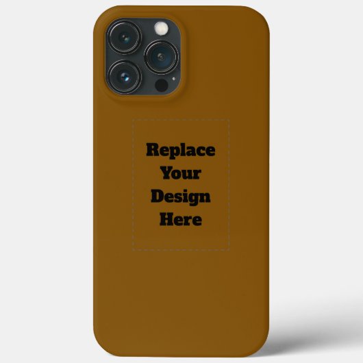 オリジナルブラウンを作成する Case-Mate iPhoneケース (裏面)