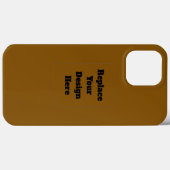 オリジナルブラウンを作成する Case-Mate iPhoneケース (裏面 (横))